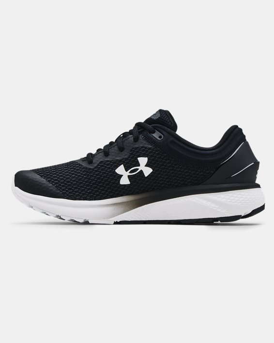 Women's UA Charged Escape 3 Big Logo Running Shoes in Black image number 1